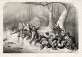 La Glissade (1856/57) by Gustave Doré