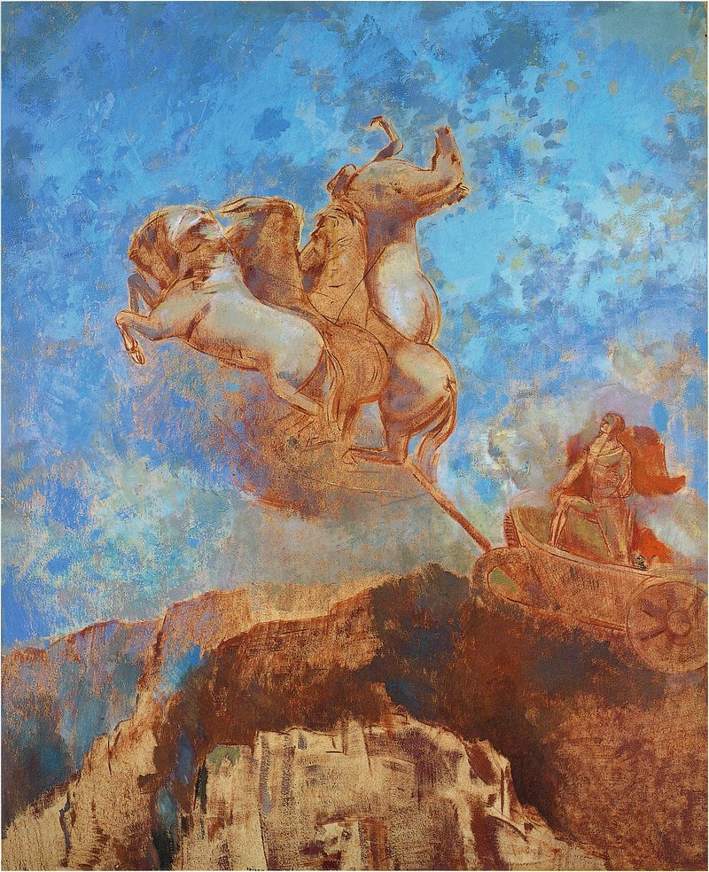 Odilon Redon 's The Chariot of Apollo