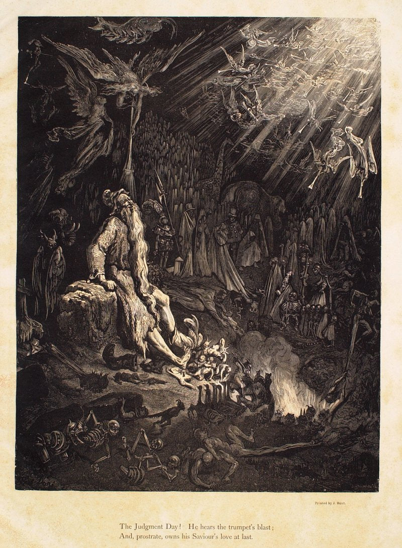 The Legend of the Wandering Jew, 12: The Judgment Day (1856) by Gustave Doré