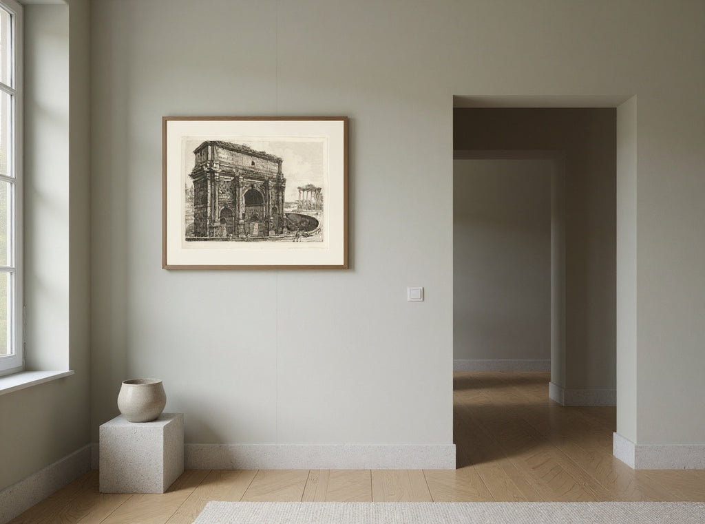 The Arch of Septimus Severus — in a room