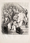 Staircase of the Opera during Mid-Lent (c. 1857) by Gustave Doré
