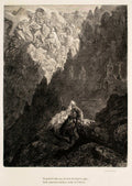 The Legend of the Wandering Jew, 8: Transfix'd with awe... (1856) by Gustave Doré