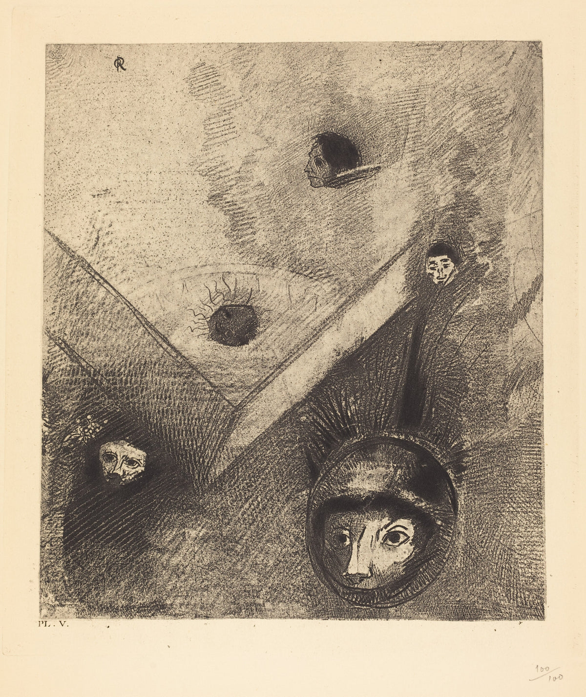 Sur le fond de nos nuits dieu de son doigt savant dessine un cauchemar multiforme et sans treve (On backdrop of our nights God with His knowing finger traces a multiform implacable nightmare)