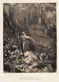 The Legend of the Wandering Jew, 9: Secure he stands... (1856) by Gustave Doré
