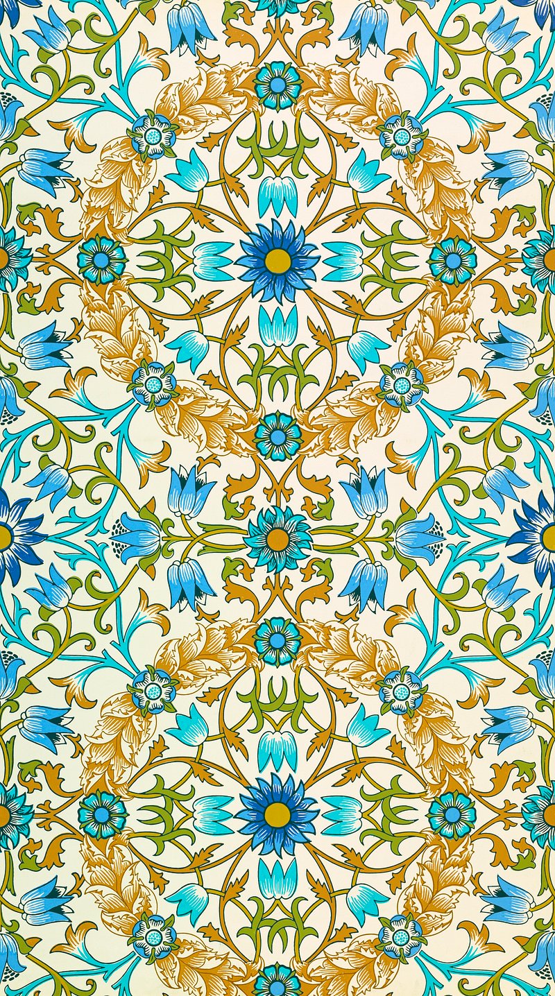 William Morris 's Vine (1873) famous pattern