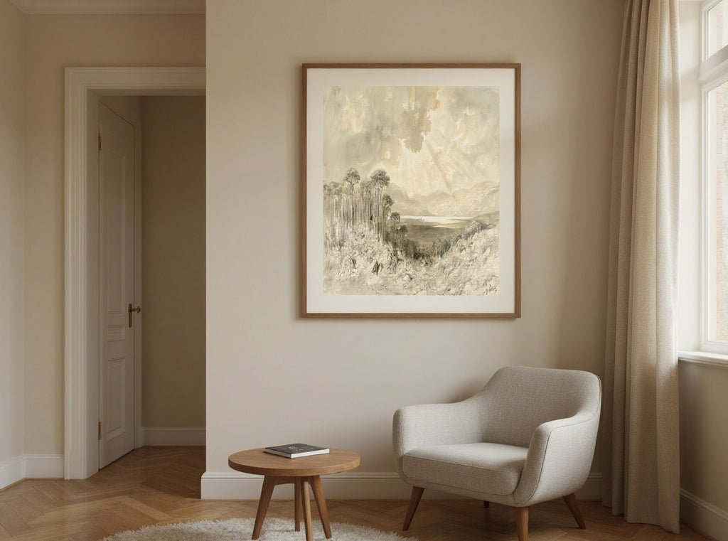 Scottish Landscape — in a room
