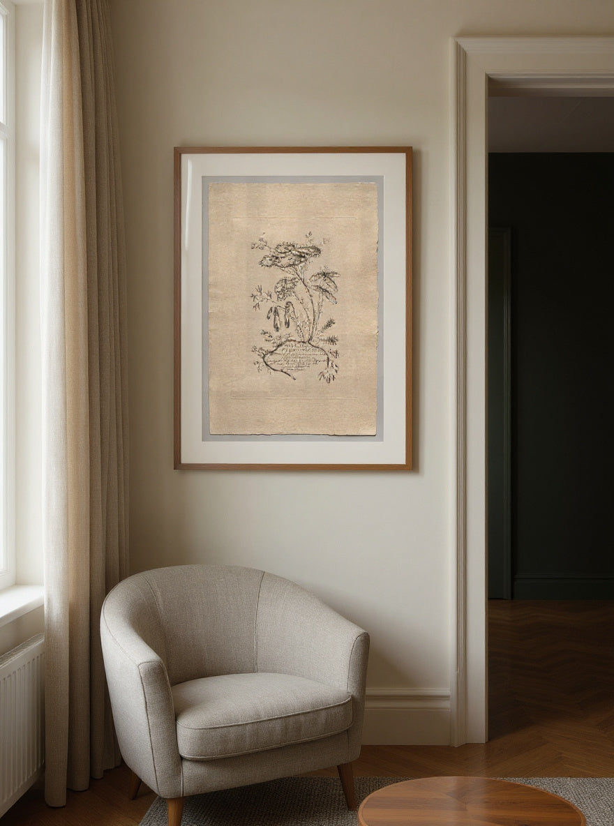 Persian Flowers — in a room