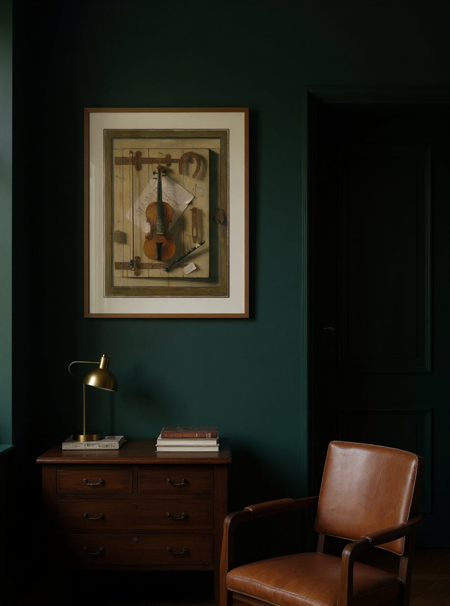 The Instrument Cabinet — in a room