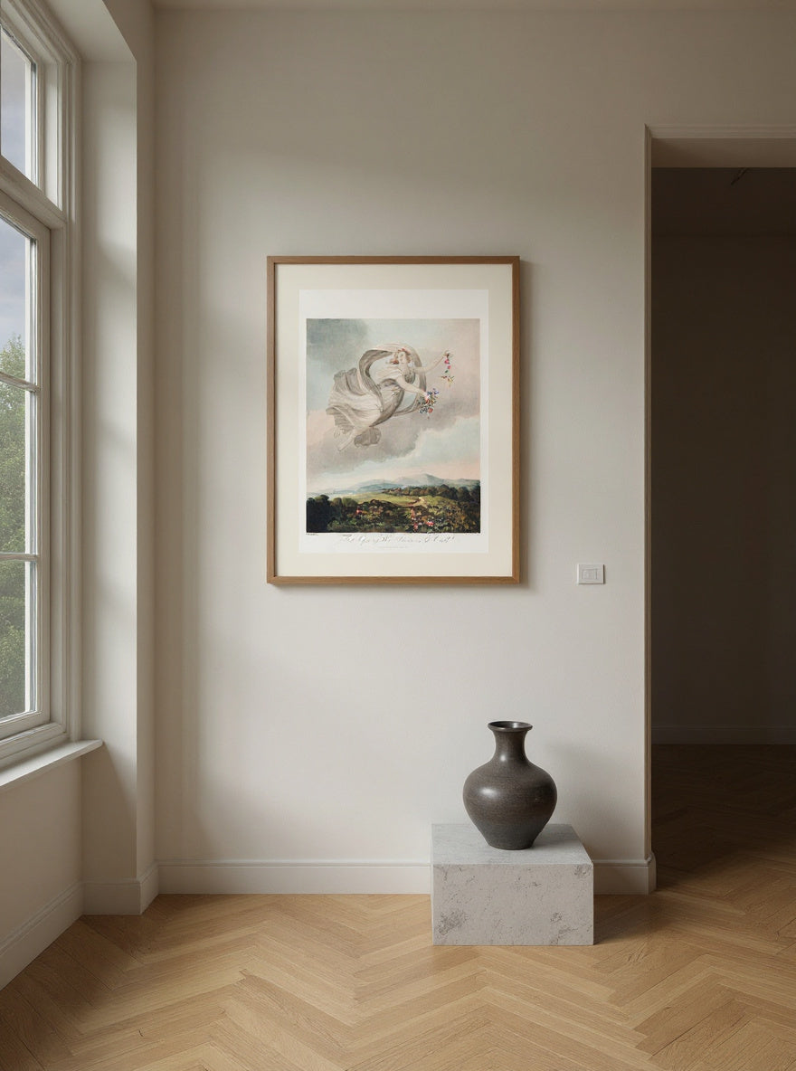 Flora Dispensing Her Favours — in a room
