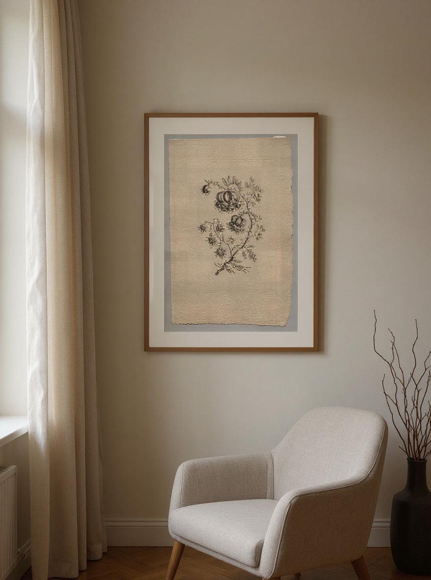 Persian Flowers — in a room