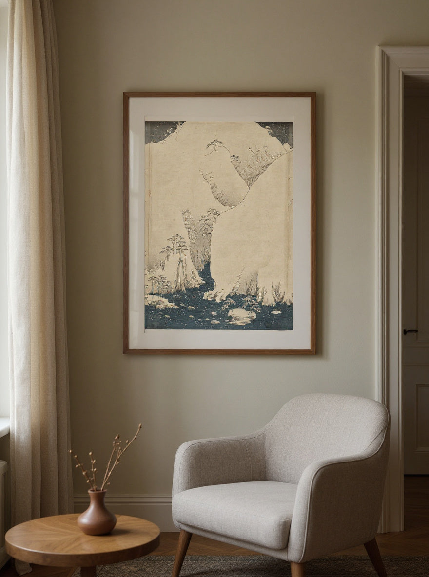 Mountain and River on the Kiso Road — in a room