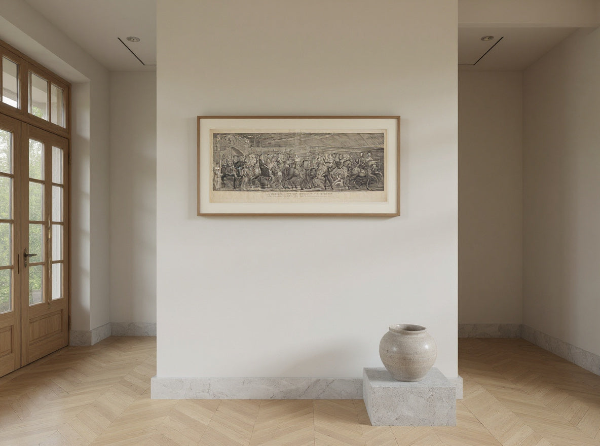 Chaucer's Canterbury Pilgrims — in a room