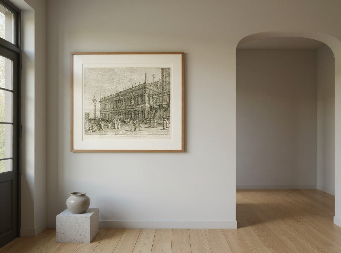 The Library, from Vedute — in a room