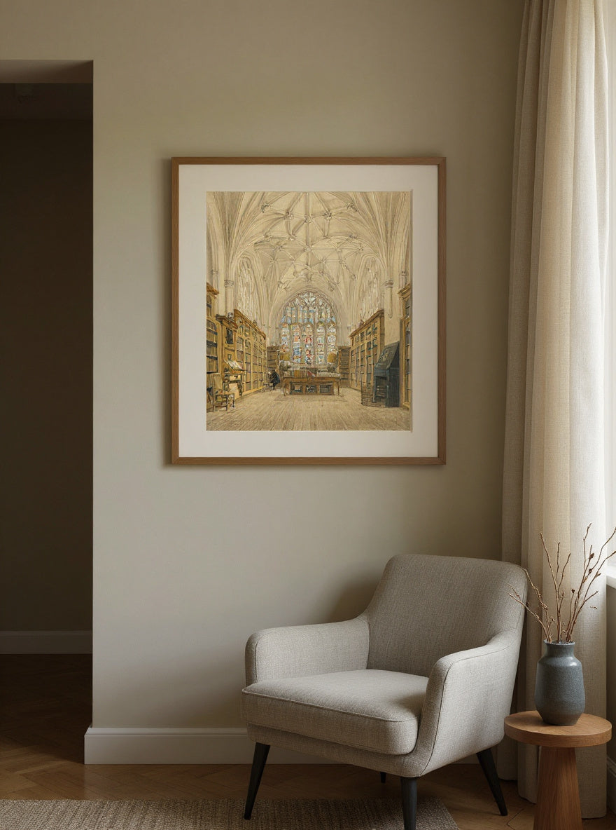Library of Winchester College — in a room