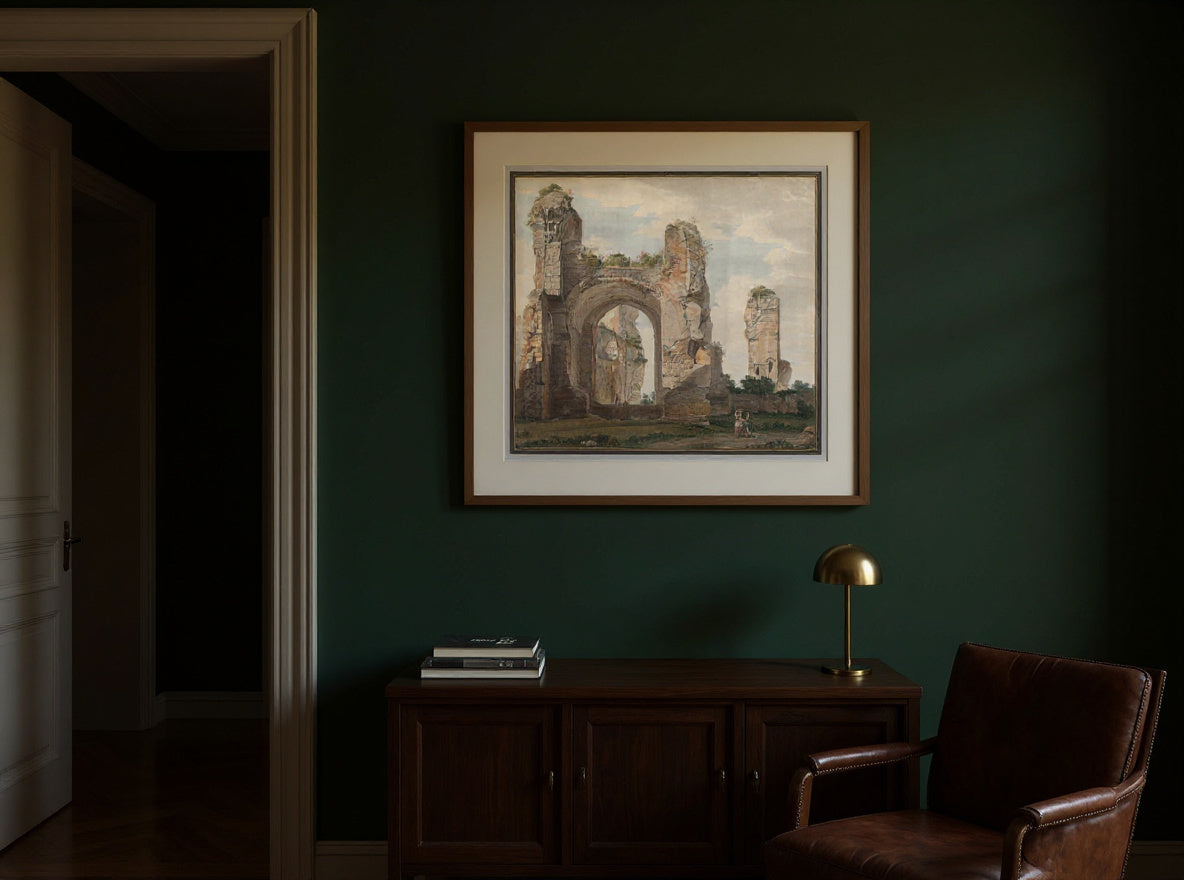 A View of the Ruins of the Baths of Caracalla — in a room