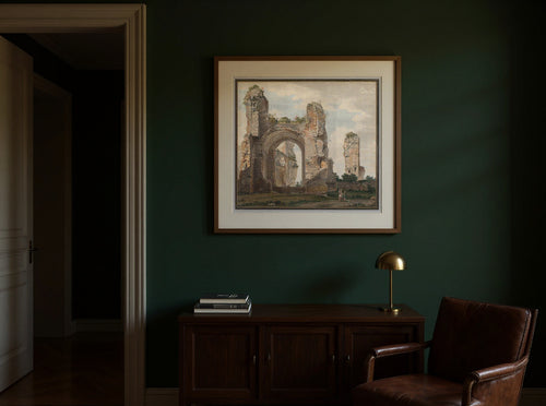 A View of the Ruins of the Baths of Caracalla — in a room