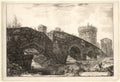 View of Ponte Lugano on the Anio, from Views of Rome