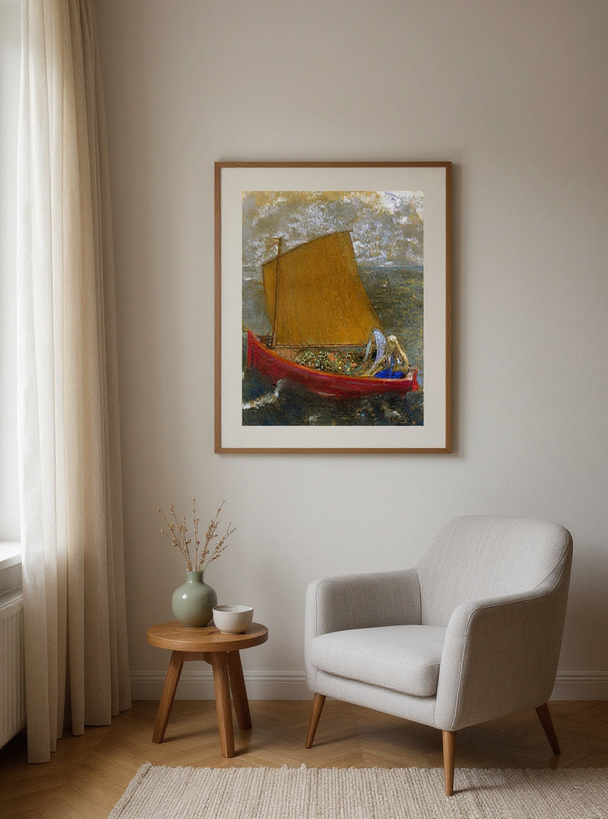 La Voile jaune (The Yellow Sail) — in a room