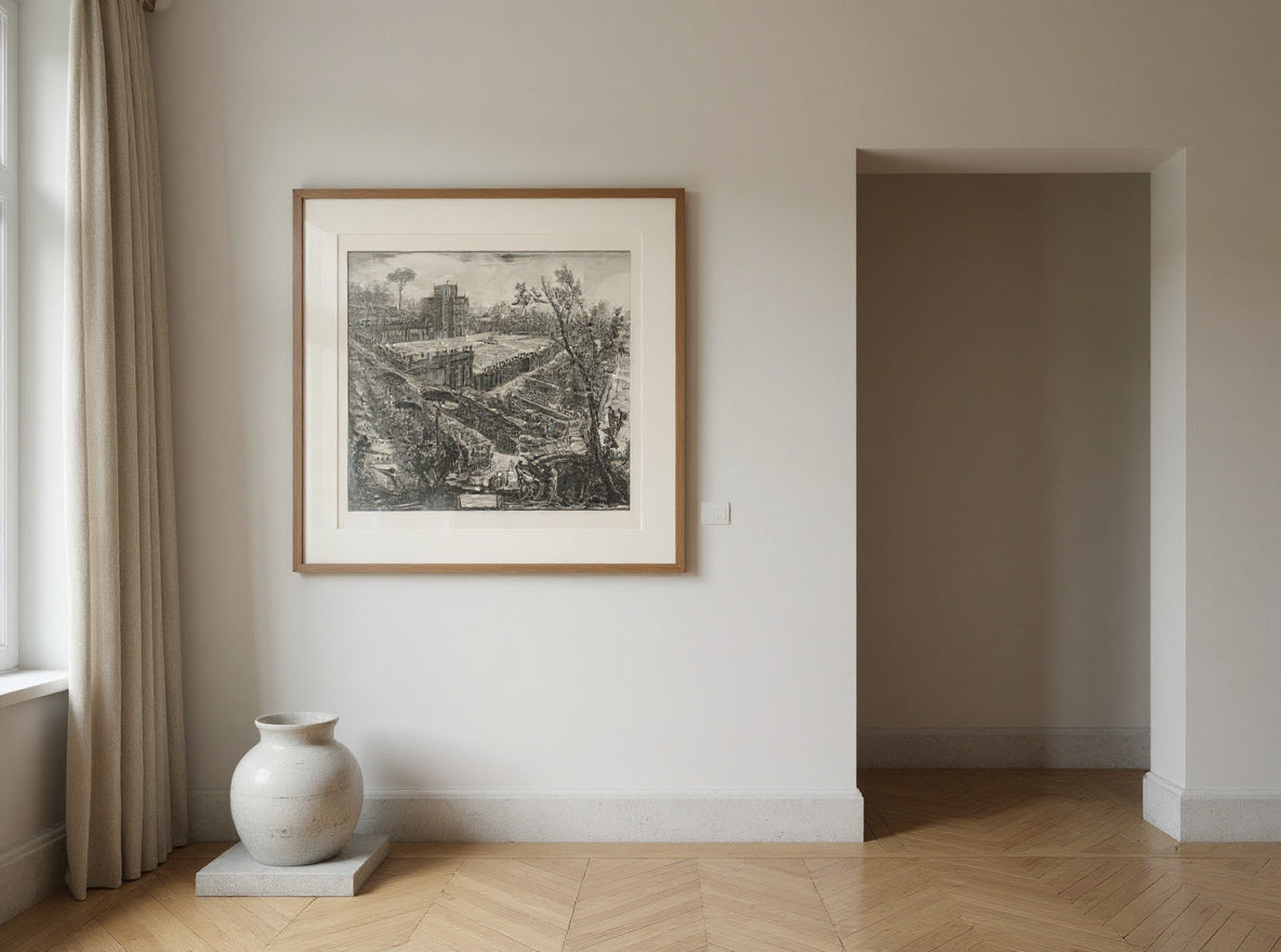 Villa Pamphili outside Porta S. Pancrazio, from Views of Rome — in a room