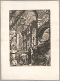The Lion Bas-Reliefs, plate 5 from Imaginary Prisons