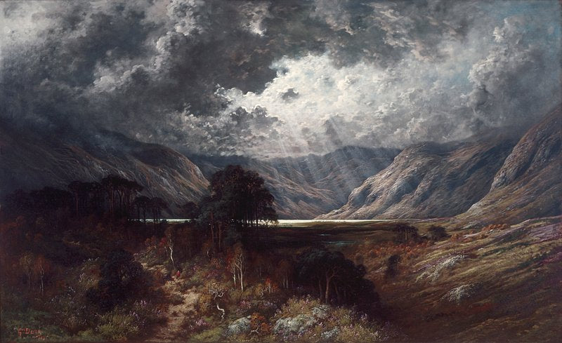 Loch Lomond (1875) painting in high resolution by Gustave Doré