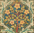 William Morris 's (1834-1896) Rose wreath famous artwork