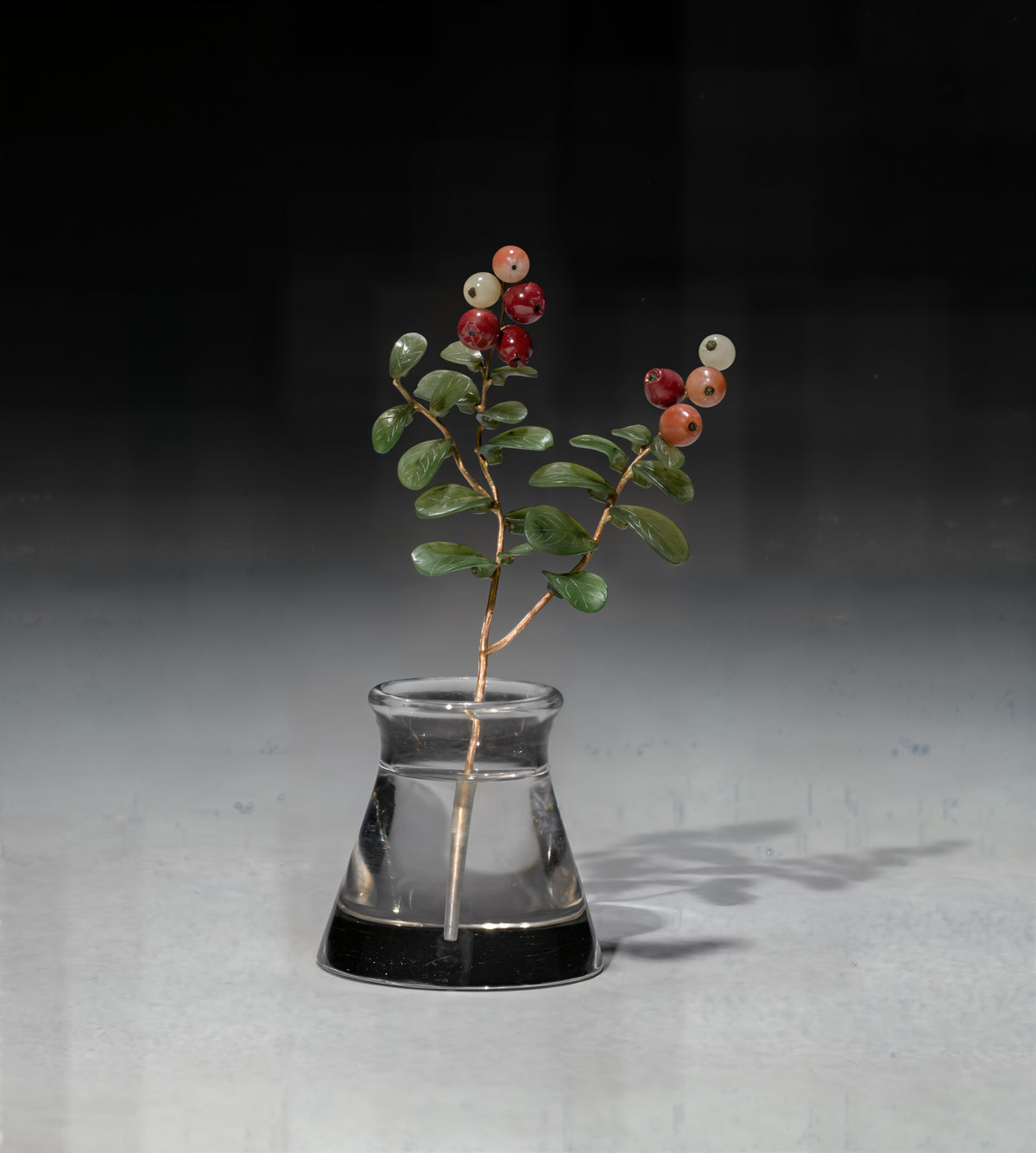 Flower Study of a Lowbush Cranberry or Lingonberry