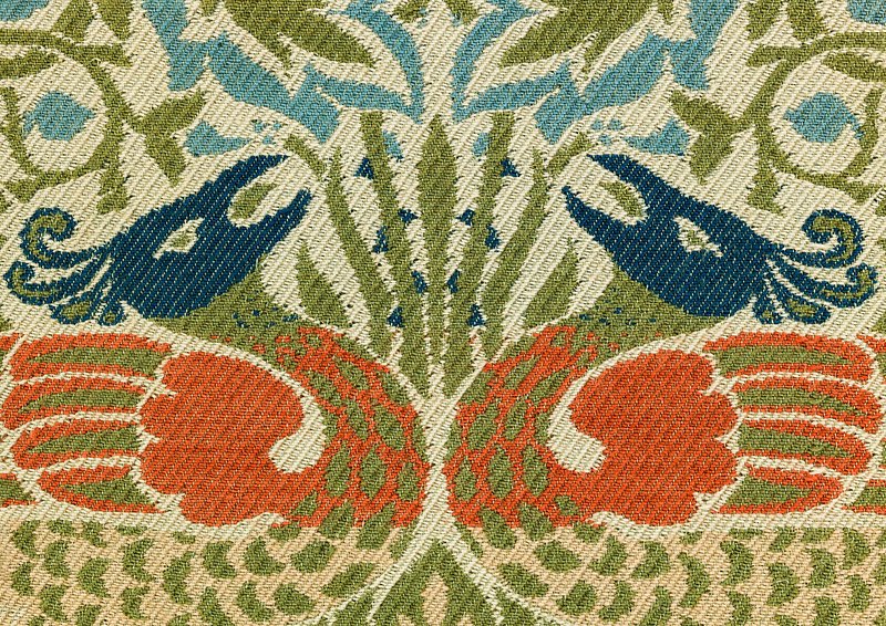 William Morris 's Peacock and Dragon (1878) famous artwork