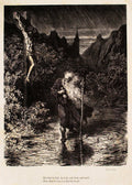 The Legend of the Wandering Jew, 2: Too late he feels... (1856) by Gustave Doré