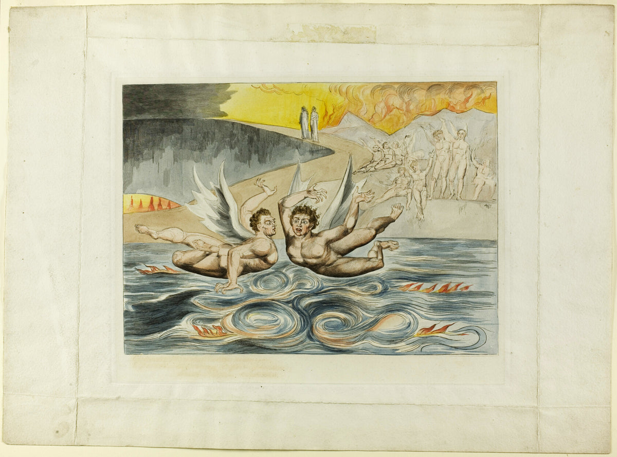 The Circle of the Corrupt Officials; the Devils Mauling Each Other. Inferno, canto XXII.