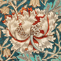 William Morris 's Honeysuckle (1876) famous pattern