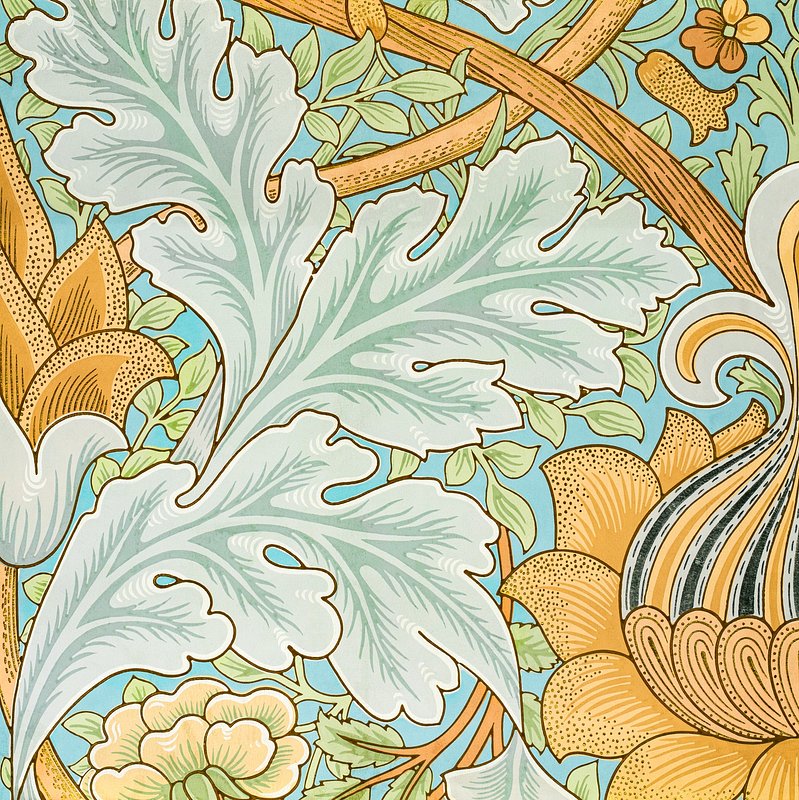 William Morris 's St.James (1881) famous pattern