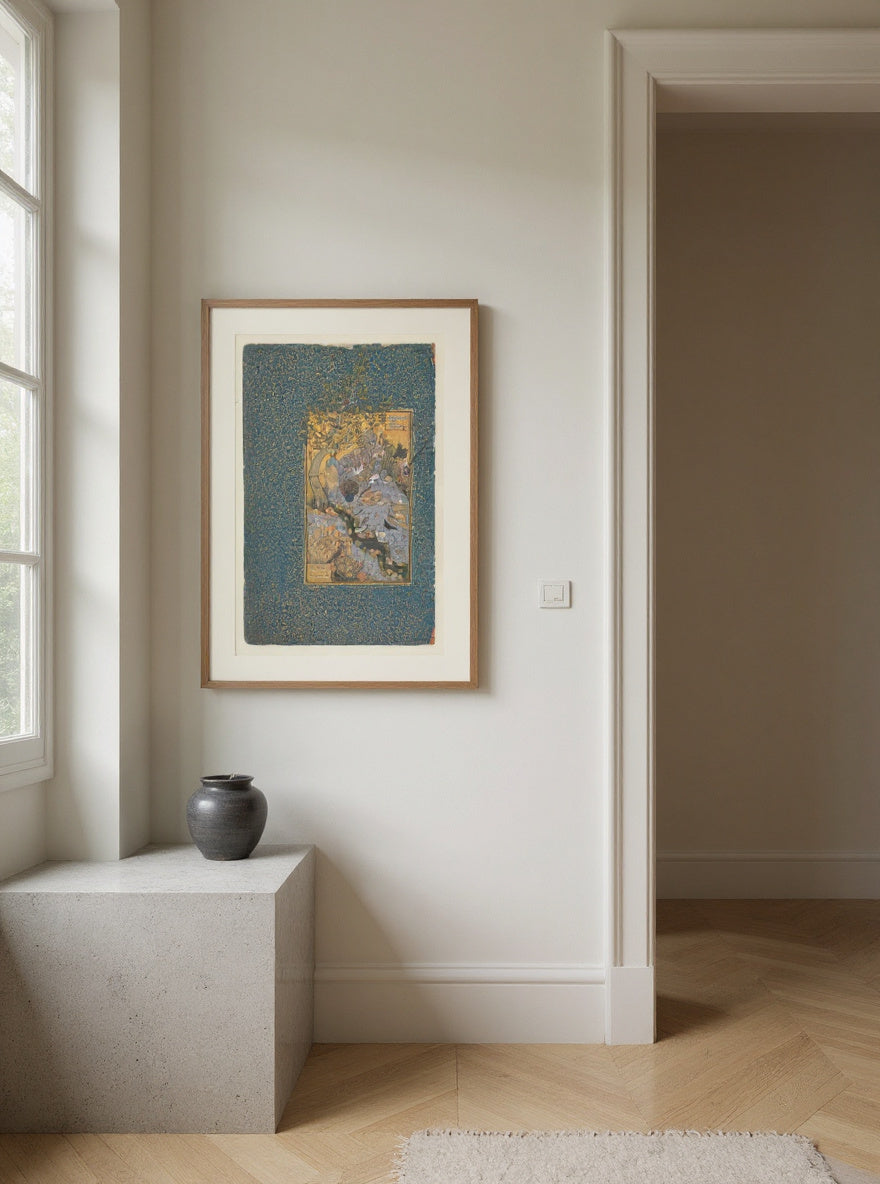 The Concourse of the Birds — in a room