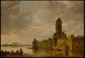 Castle by a River by Jan van Goyen, 1647
