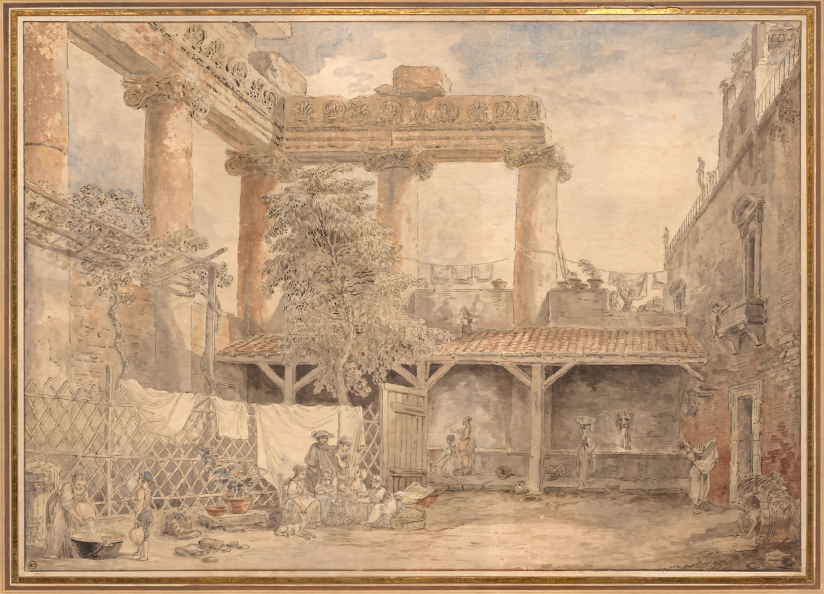 Roman Ruins, Villa Pamfili