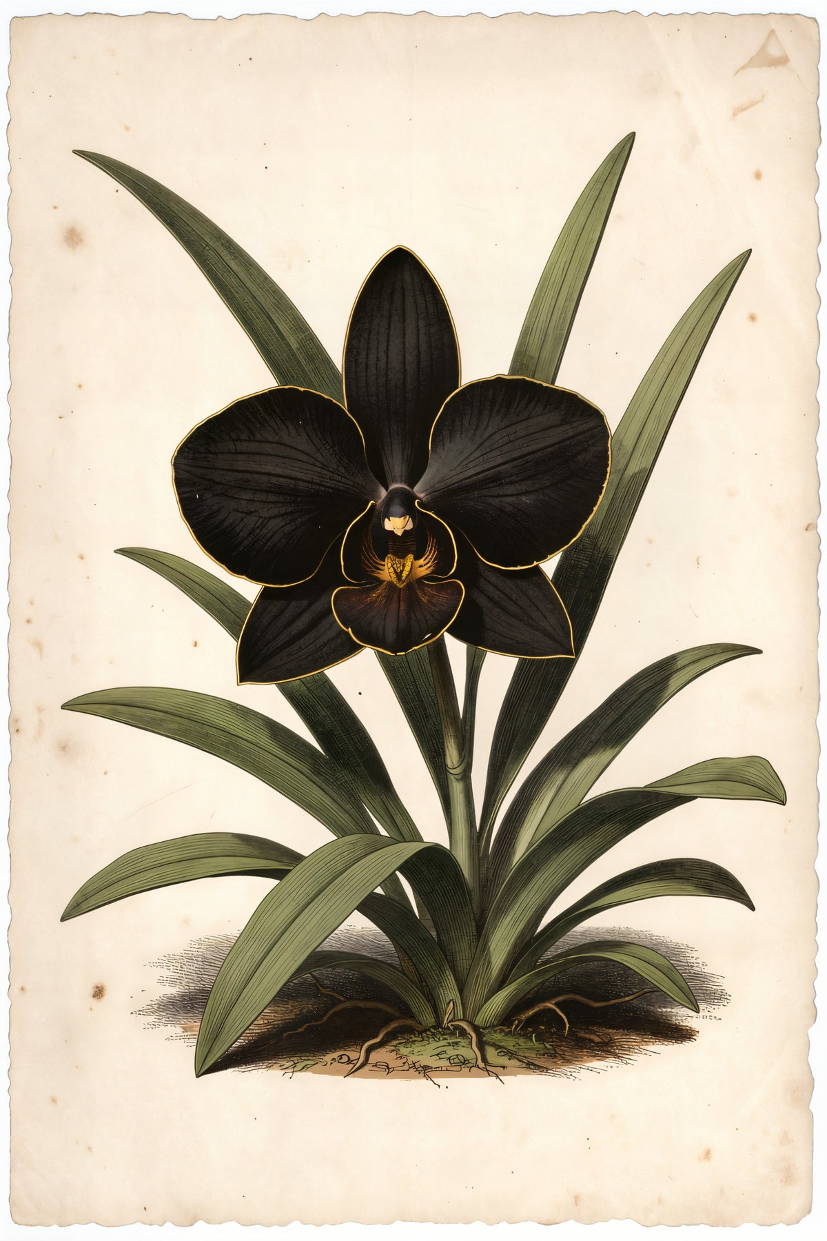 Sonnenfinsternis-Orchidee