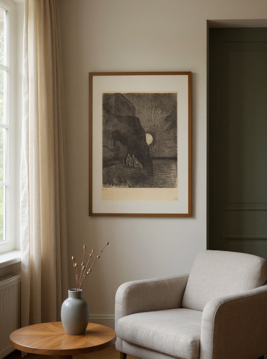 Sans cesse a mes cotes s'agite le demon (Ceaselessly by my side the demon stirs) — in a room