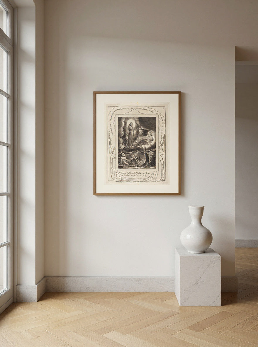 The Vision of Eliphaz — in a room