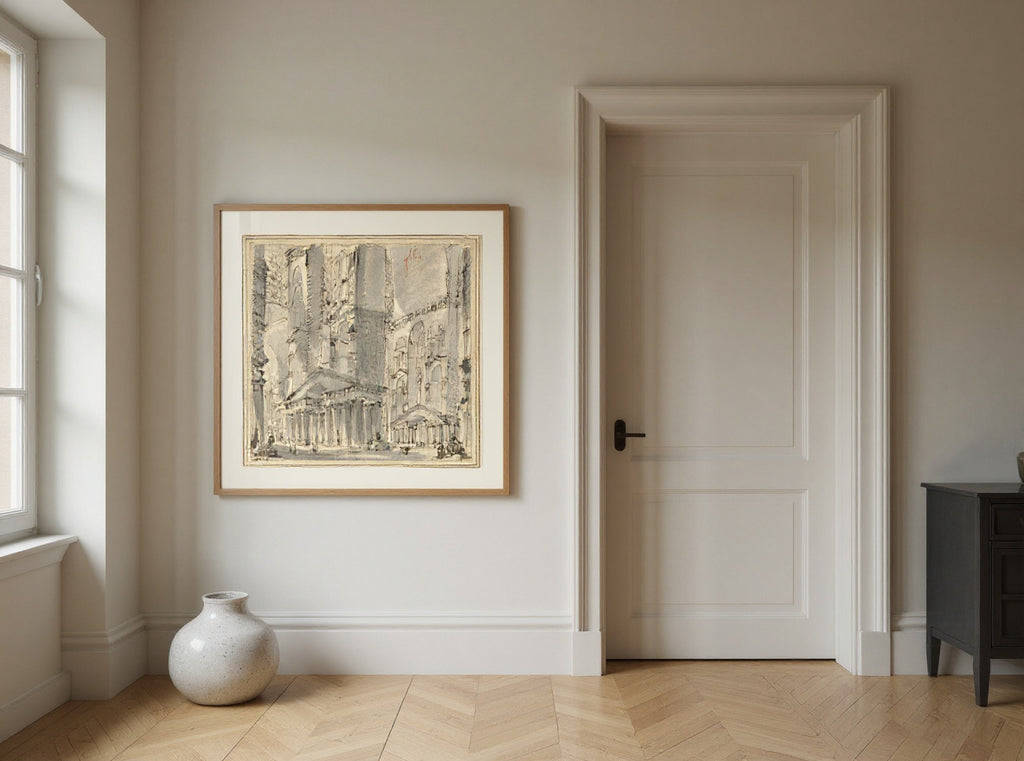 Fantasy of an Ancient Bath — in a room