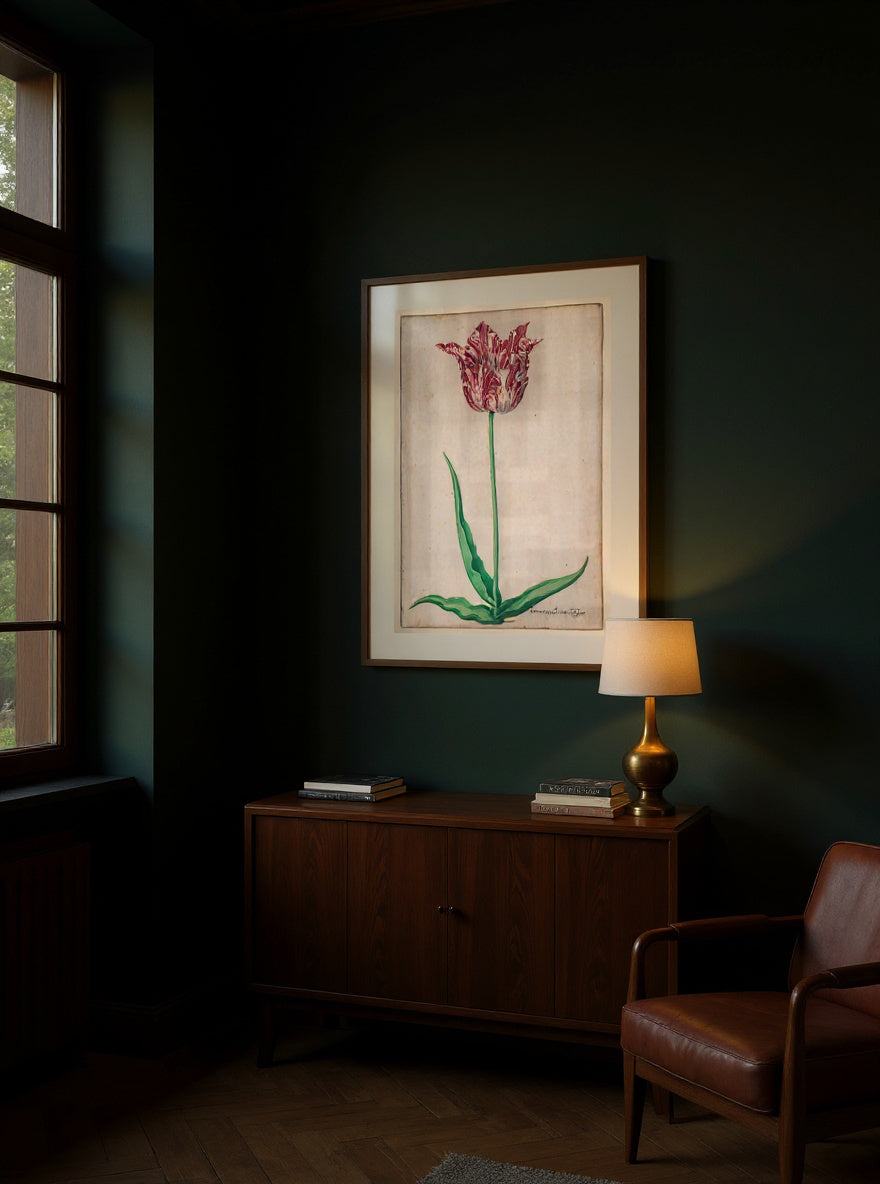 The Jasper Tulip — in a room